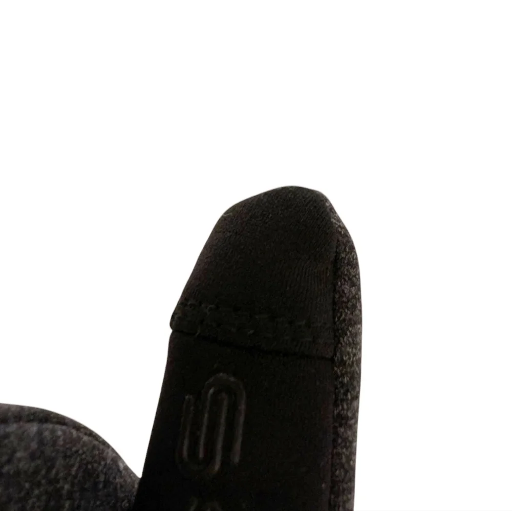 HEAD Running Gloves Touchscreen Grey Heather Sensatec Ultrafit XL New